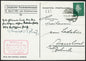 GERMANY, 1931, April 15 Tiling Rocket Flight (E-Z 1C1; Hopferwieser RT-01)