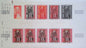 MONACO (1968) Princes.  Yvert 770-1.  Scott 710-1.  Trial Color Proofs in full sheets of 10.
